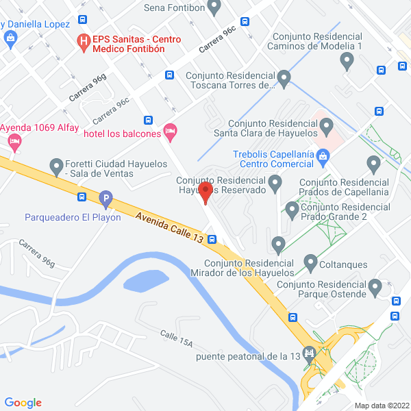 Mapa de Berling Tours S.A.