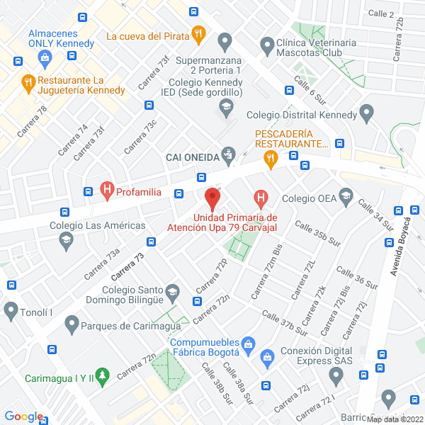 Mapa de Orfa Lucía Esguerra Riveros