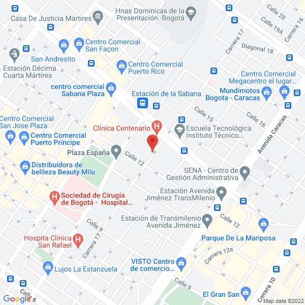 Mapa de Maribel Sanabria Castillo
