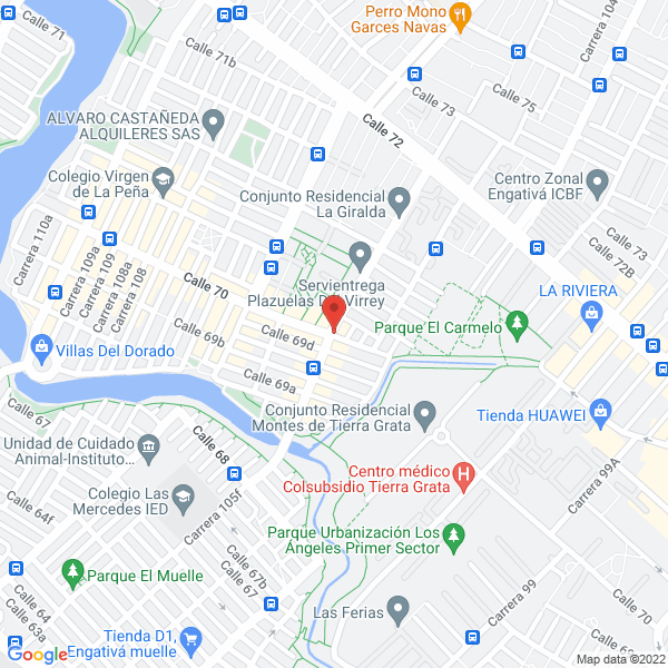 Mapa de José Evangelista Lancheros Chacón