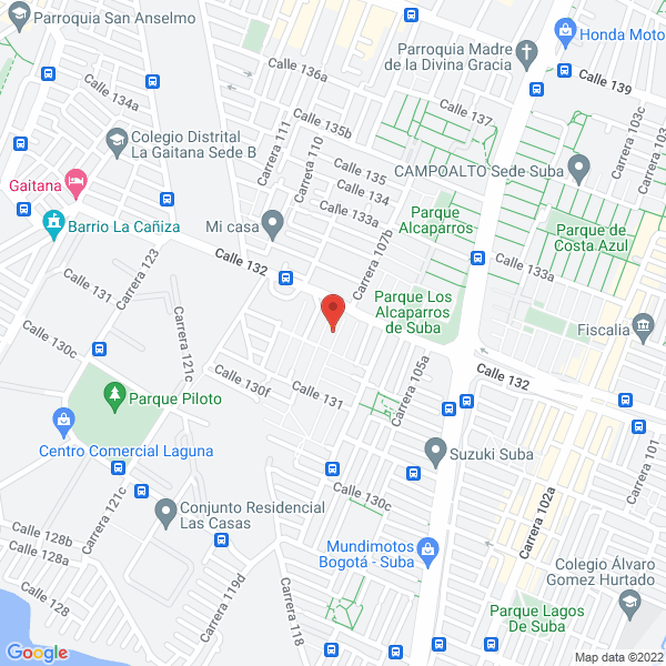 Mapa de Llantas Aures Ltda.