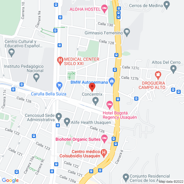 Mapa de Jardín Infantil Timoteo Ltda.
