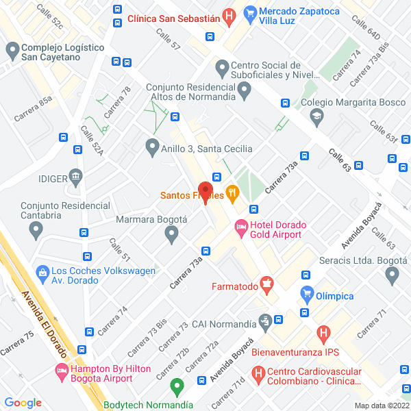 Mapa de Smart Zona Franca Ltda.