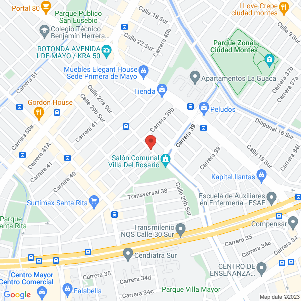 Mapa de I.L.B. Ingeniería E.U.