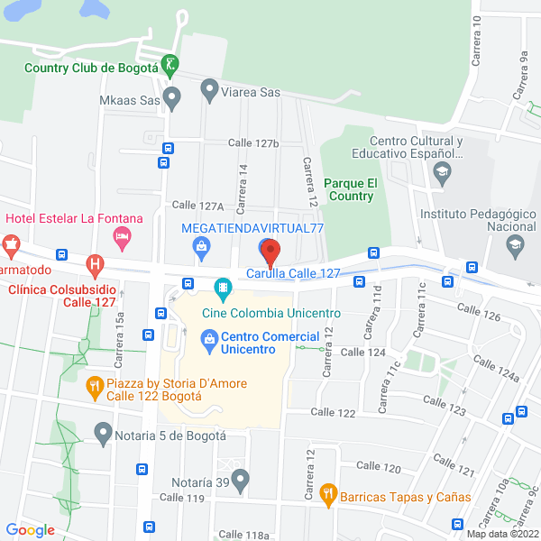 Mapa de Constructora Vmj Ltda.