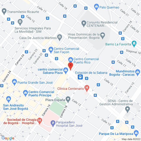 Mapa de Golden Js S.A.S.