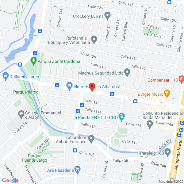 Mapa de Inmobiliaria Integral Ltda.