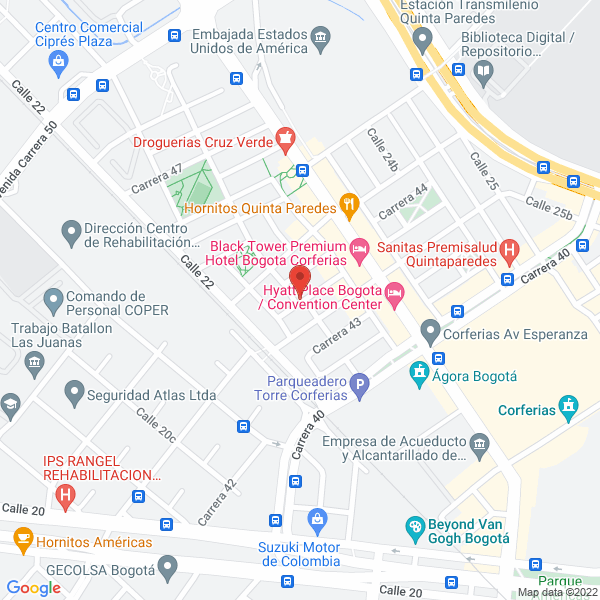 Mapa de Informática Latina Ltda.