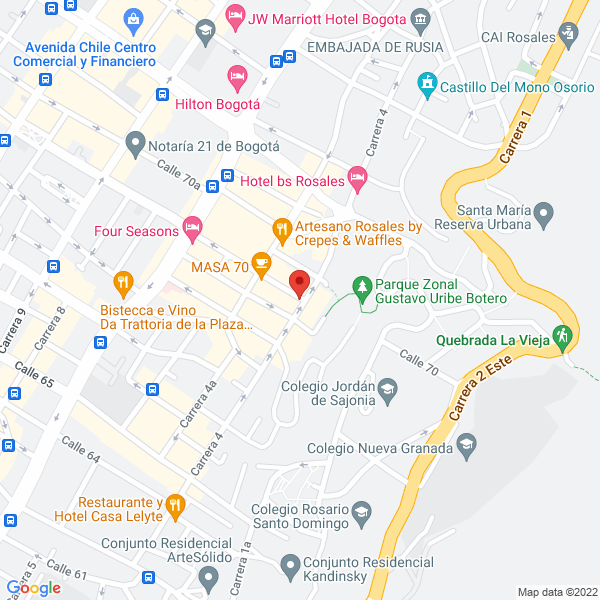 Mapa de Fundación Buen Gobierno