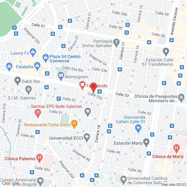 Mapa de Bermudez Leon Dora Isabel