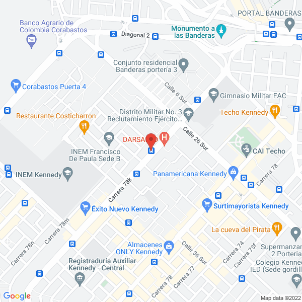 Mapa de Representaciones Rey Viajes Y Turismo
