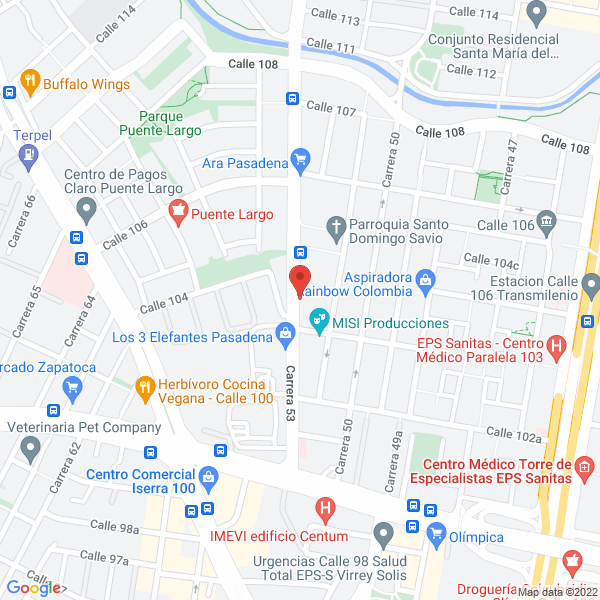 Mapa de Impala Producciones S.A.S.