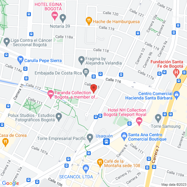 Mapa de Compañía Colombiana De Automatización Roboteck S.A.S.