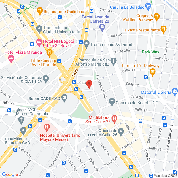 Mapa de Inversiones En Transporte Y Movilidad S.A.