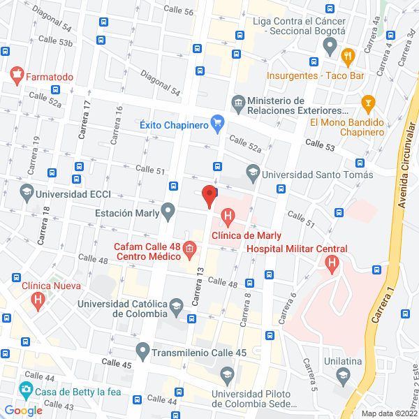 Mapa de Quintec Quimica Y Tecnologia S.A.S.