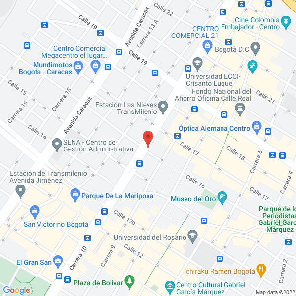 Mapa de Ascensores Prisma Ltda.