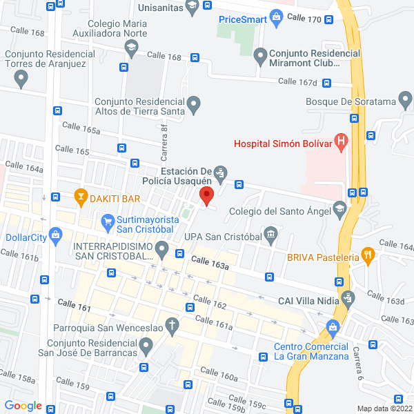 Mapa de Dora Guzman De Rosas