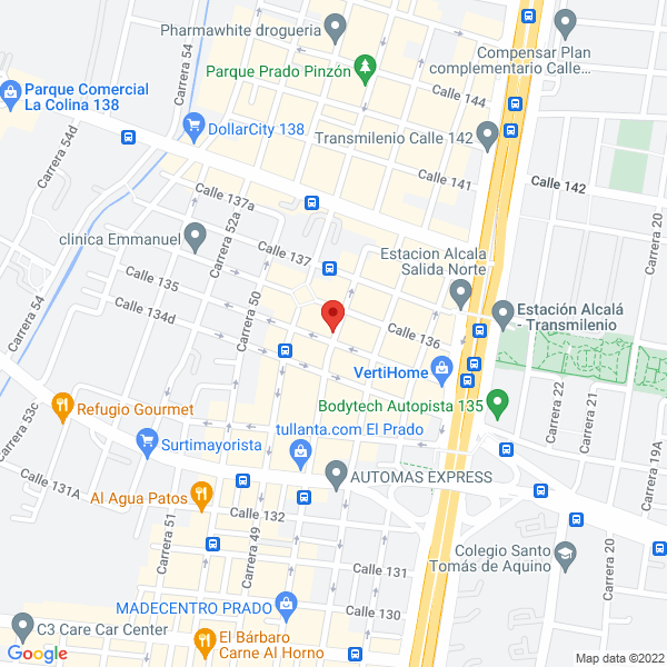 Mapa de Maquinaria Y Equipos Importados S.A.S.