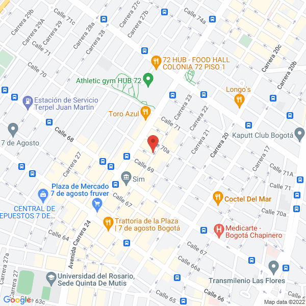 Mapa de Comercializadora Lmp Ltda.