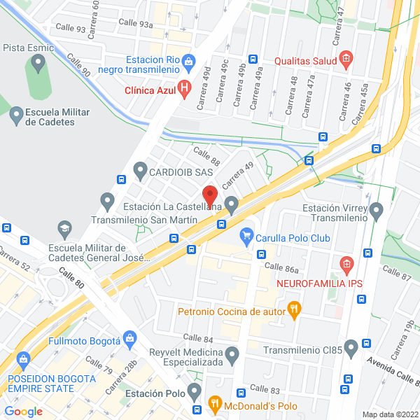 Mapa de Sos Colombia