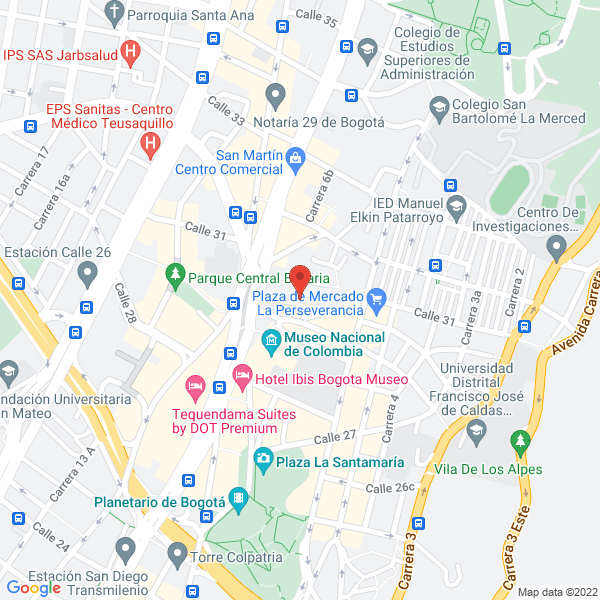 Mapa de P Y W Software Ltda