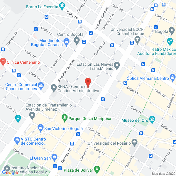 Mapa de Invelectric Ltda.