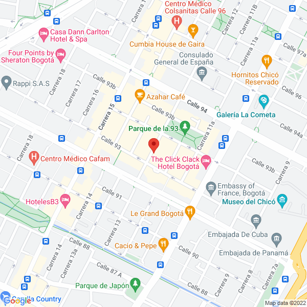 Mapa de Pharma 100