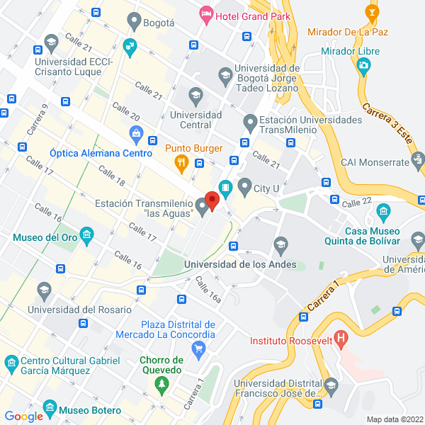 Mapa de Servir Salud Ltda.
