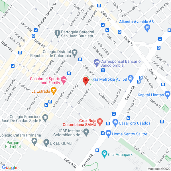 Mapa de Jumper Solutions S.A.S