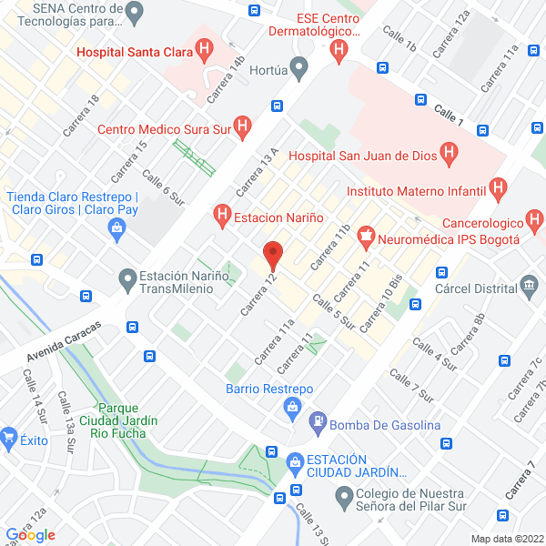 Mapa de Periódico La Construccion