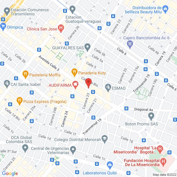 Mapa de Gómez Ortiz Lina Isabel
