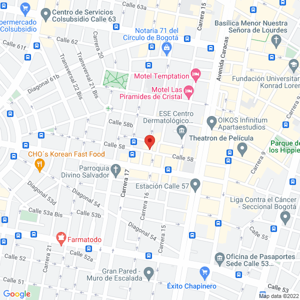 Mapa de Fundación Trabajo Común