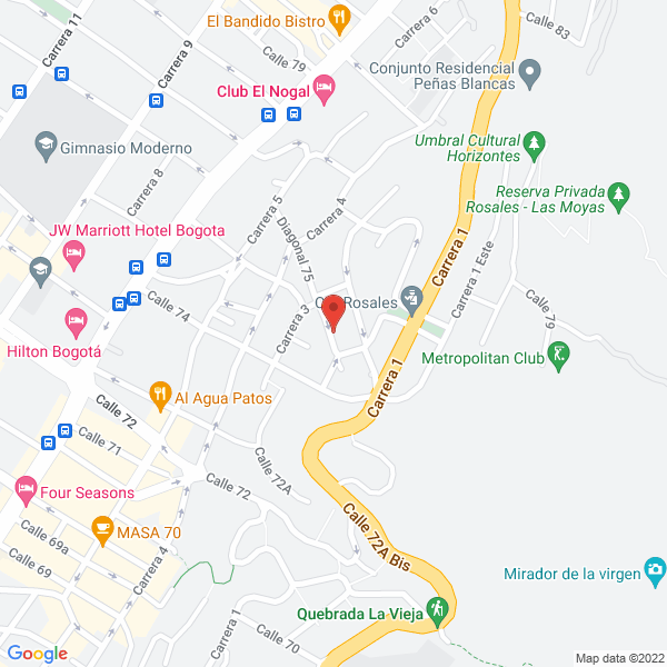 Mapa de Fusion Latam Colombia S.A.S.