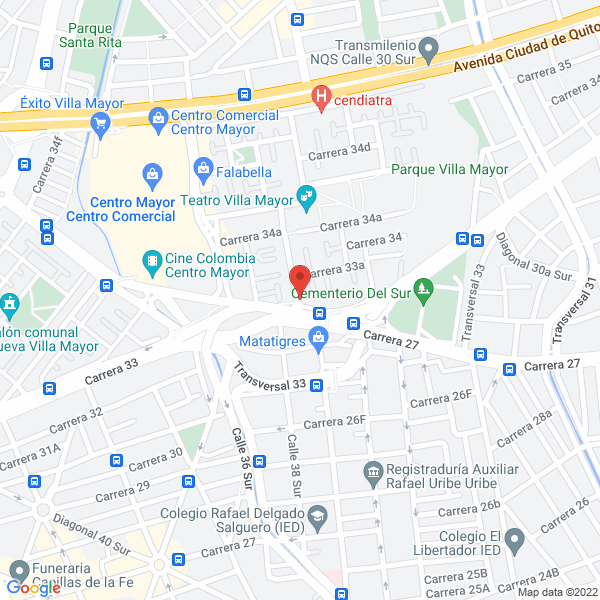 Mapa de Quesera Uno A S.A.S.