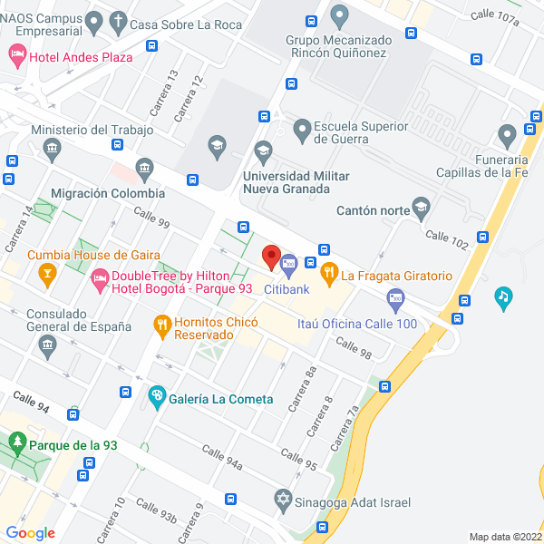 Mapa de Inaldelcol S.A.