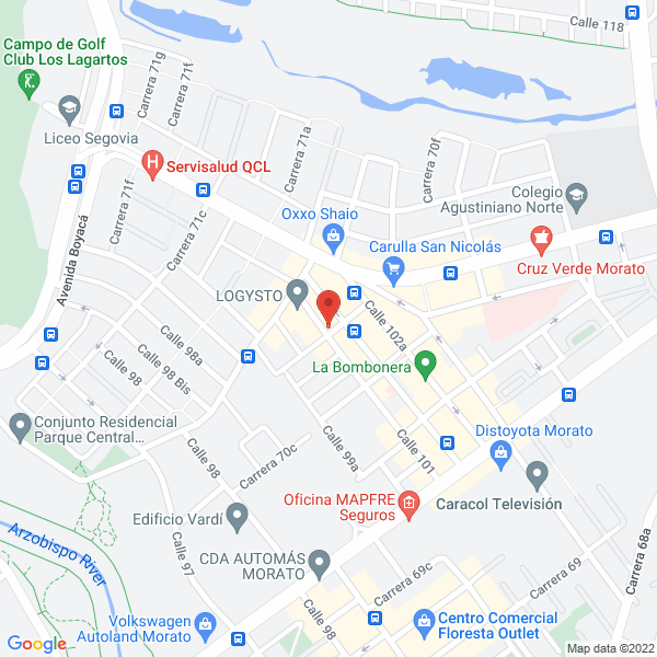 Mapa de Aconsys Ltda