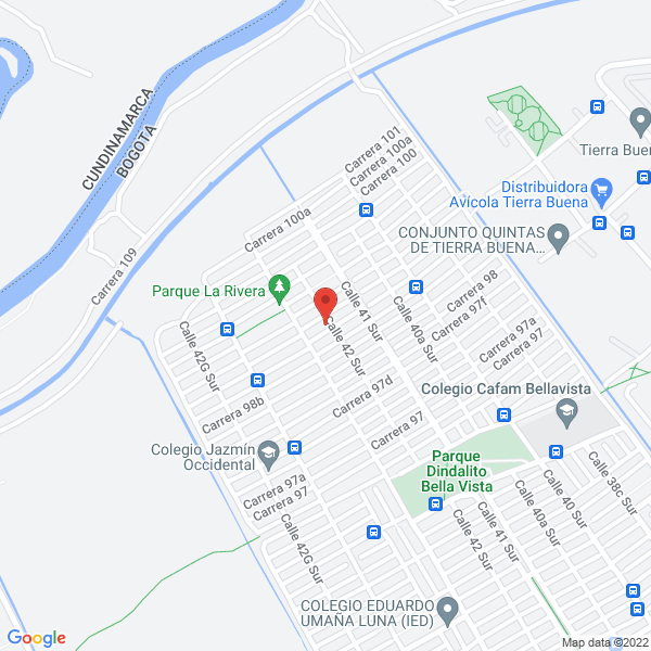Mapa de Extractores A & M Ltda.