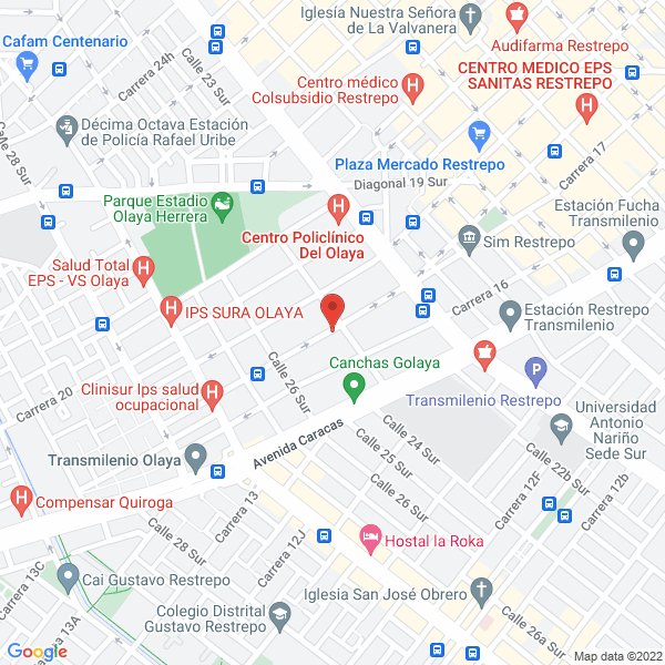 Mapa de Diseños Allus Ltda.