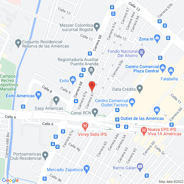 Mapa de Organización Corzo Ltda.