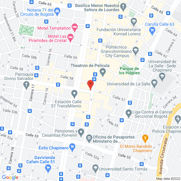 Mapa de El Mundo De Los Seguros Tg