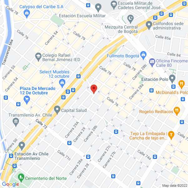 Mapa de Canal Empresarial S.A.S.