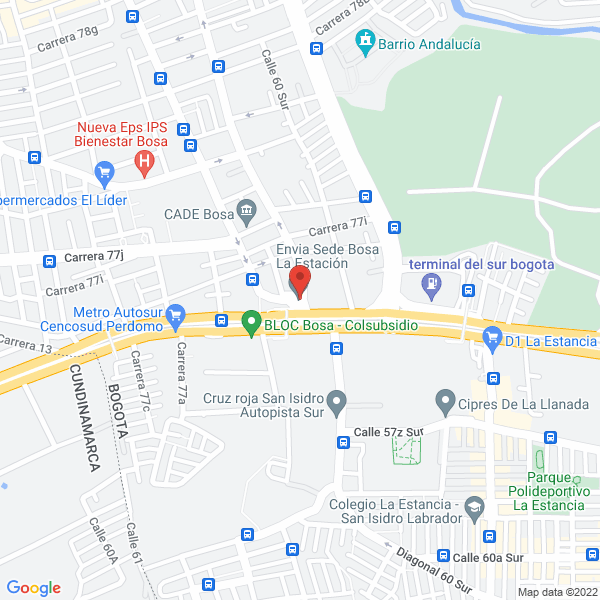 Mapa de Diprem Ltda.