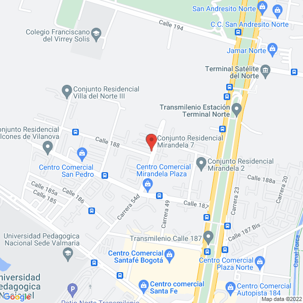 Mapa de Aesquadra Compañia S.A.S.