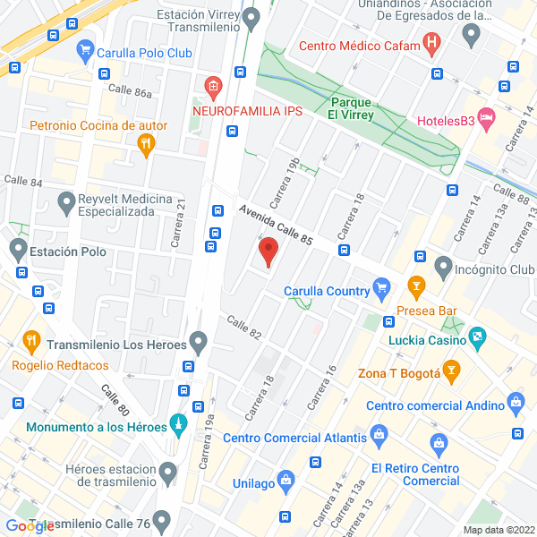Mapa de Arana S.A.S.
