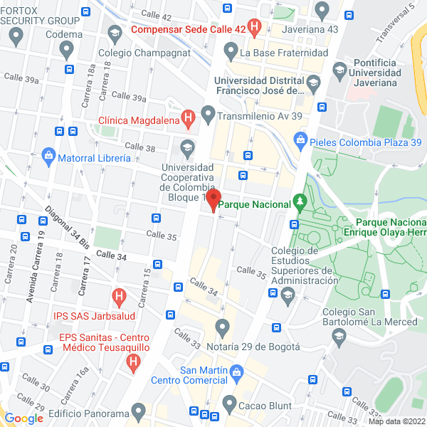 Mapa de A1 Contenedores Ltda.