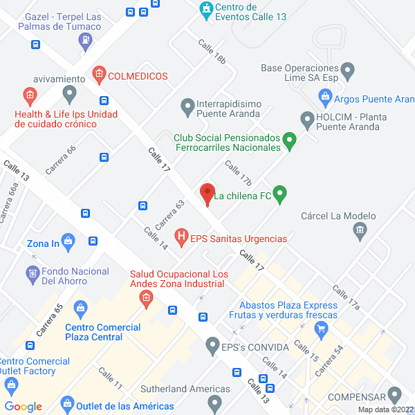 Mapa de Fortuna Servicios S.A.S.