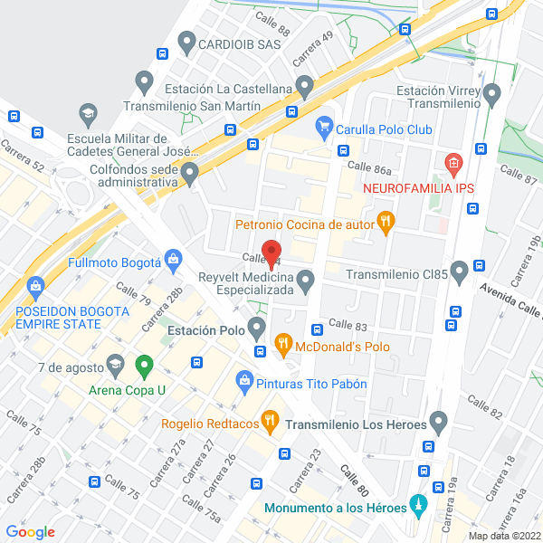 Mapa de Visual4 Arquitectura S.A.S