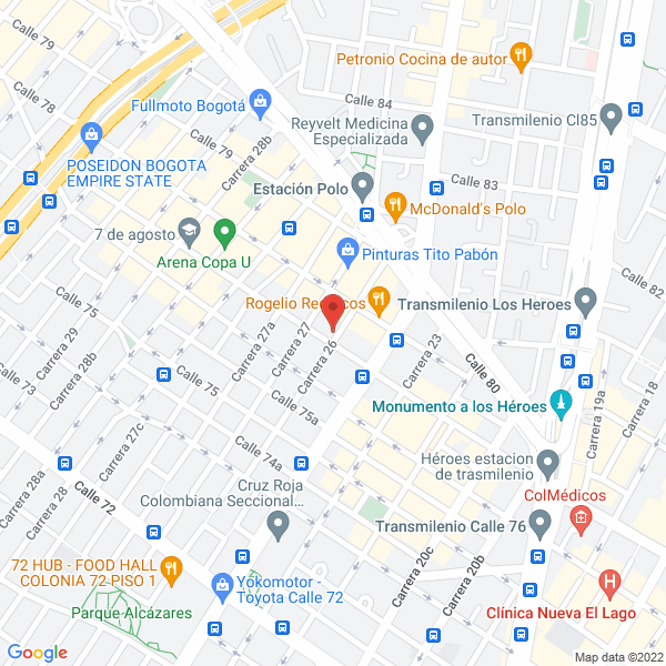 Mapa de Raymo S.A.