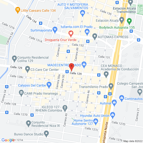 Mapa de Erica Ibón Romero Bernal