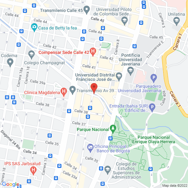 Mapa de Dost Representaciones S.A.S.